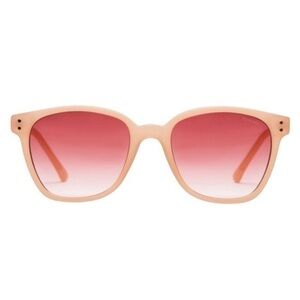 New KOMONO Renee Rose Blush Sunglasses pink ivory